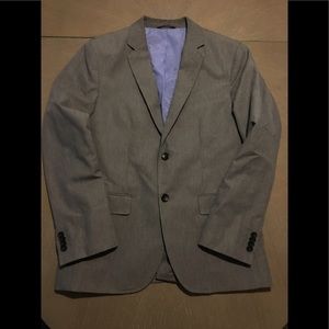 Men’s Banana Republic Grey Check Blazer 40R Great.